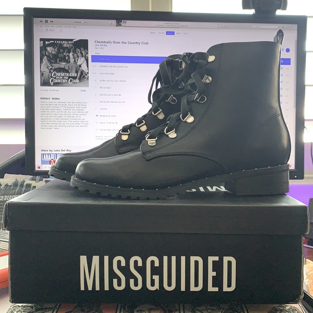 Missguided Combat boots